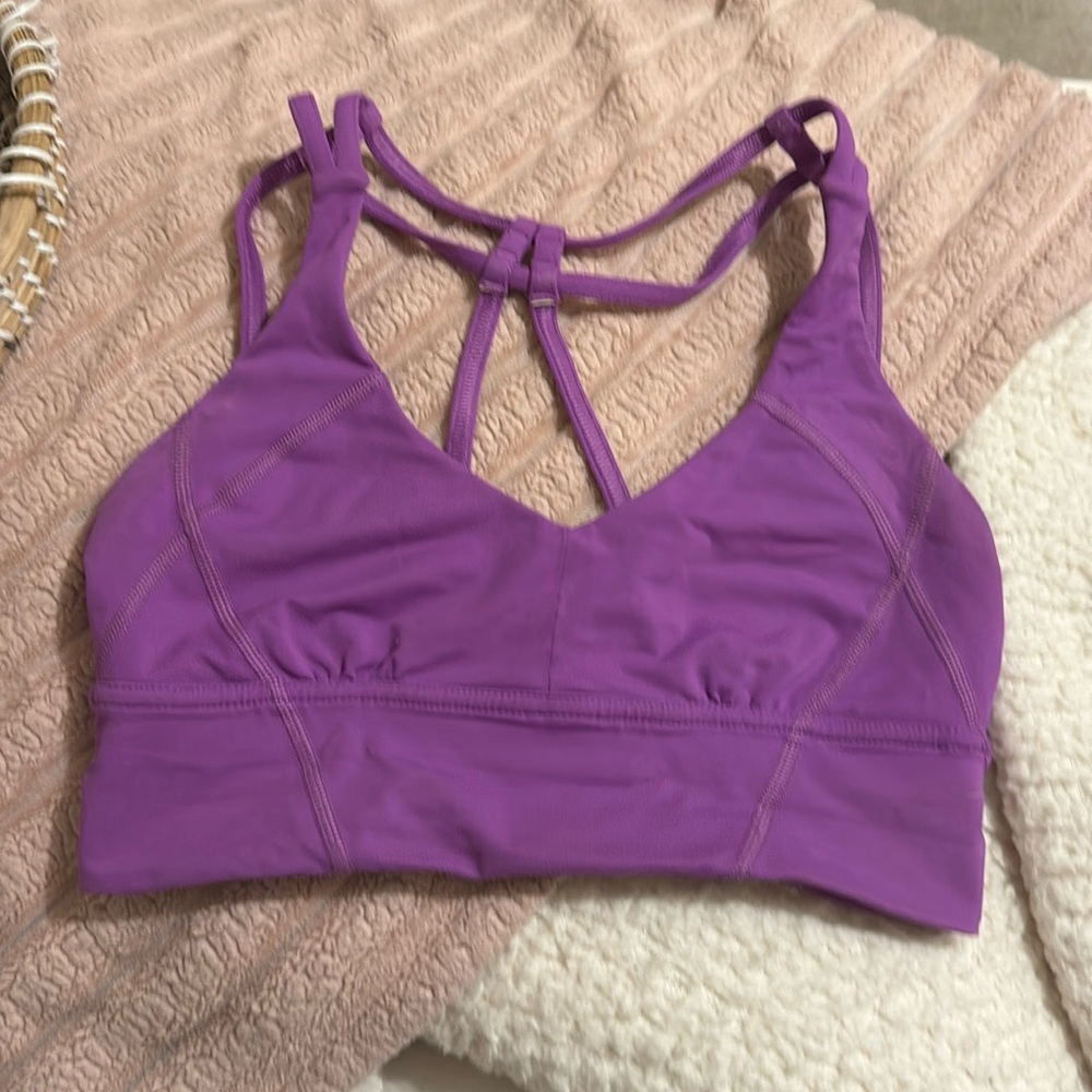 Lulu cross back bra